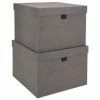 Bigso Box Of Sweden Aufbewahrungsboxen Tristan, 2er-Set