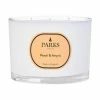 Parks London Dreidocht-Duftkerze Vintage Aromatherapy (Pfirsich & Amyris)