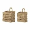 Bloomingville Handgefertigte Aufbewahrungskörbe Paulette Aus Naturfaser, 2er-Set