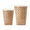 House Doctor Handgefertigte Aufbewahrungskörbe Natur, 2er-Set -Kerzen Kerzenhalter Verkaufsgeschäft 1643731