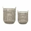 Cote Table Aufbewahrungskörbe Eluminea Aus Bambus, 2er-Set